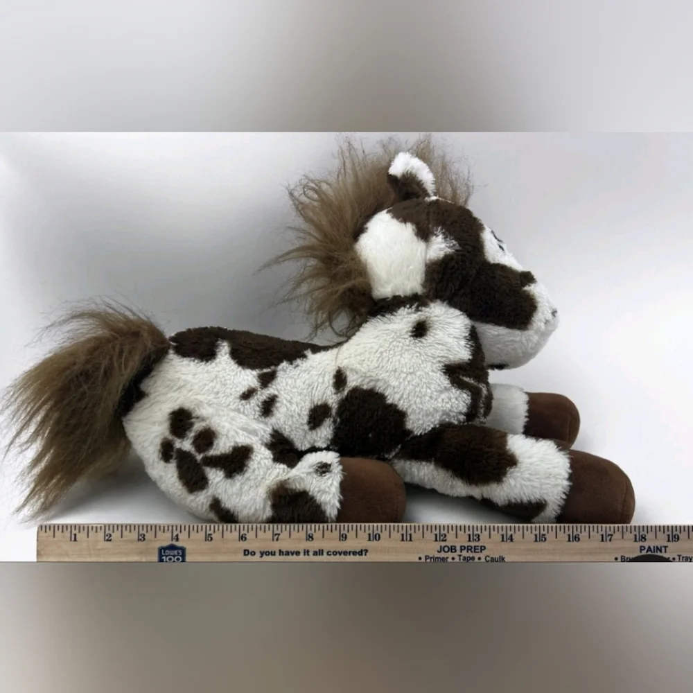ANIMAL ADVENTURES Plush APPALOOSA Spotted Pony Horse Stuffed Animal